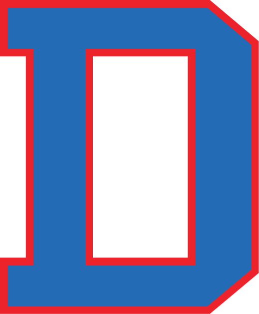 DePaul Blue Demons 1998 Alternate Logo vinyl decal